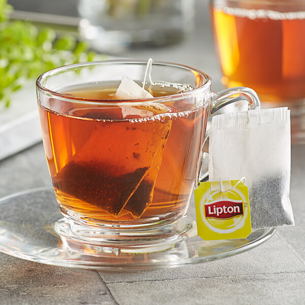 Lipton Green Tea with Orange, Passion Fruit, and Jasmine Tea Bags - 28/Box
