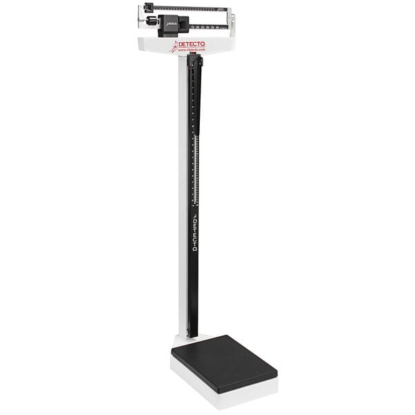 Cardinal Detecto 439 400 lb. Eye-Level Mechanical Beam Physicians Scale with Height Rod