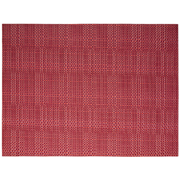 Front of the House XPM089RDV83 Metroweave 16" x 12" Red Random Weave