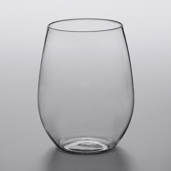 Stemless plastic wine glasses Clearance