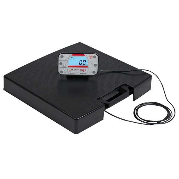 Cardinal Detecto APEX-RI 600 lb. Portable Digital Clinical Scale with Remote Indicator