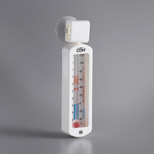 CDN EFG120 ProAccurate 3 1/2 inch Tube Refrigerator / Freezer & Dry Storage Thermometer
