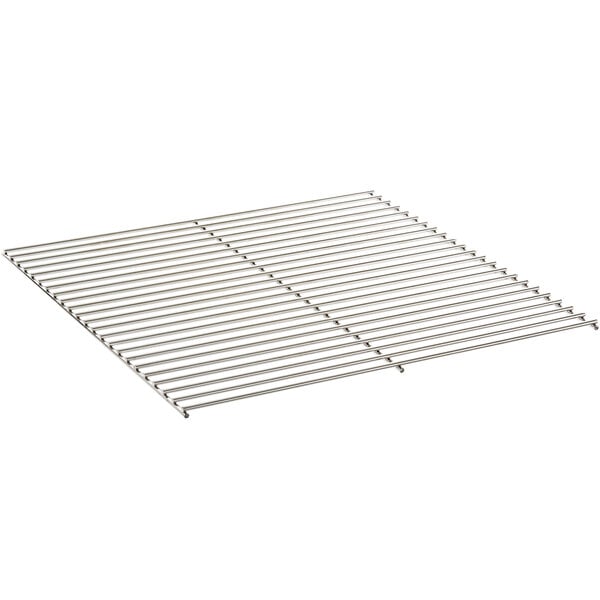 A metal grid for a Backyard Pro smoker on a white background.