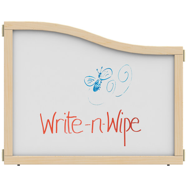 A white KYDZ Suite magnetic write-n-wipe panel.