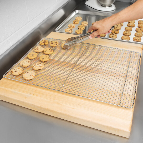 Footed Cooling Rack / Pan Grate for Sheet Pan - 16 1/2" x 24 1/2"