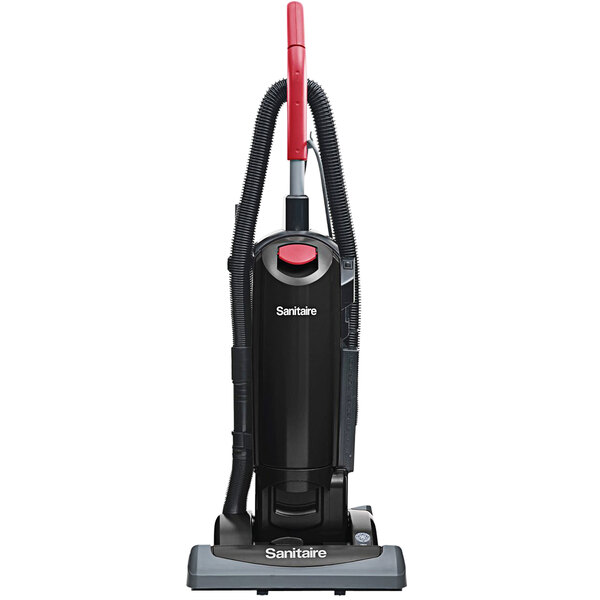 Sanitaire SC5815E FORCE QuietClean 15" Bagged Upright Vacuum Cleaner