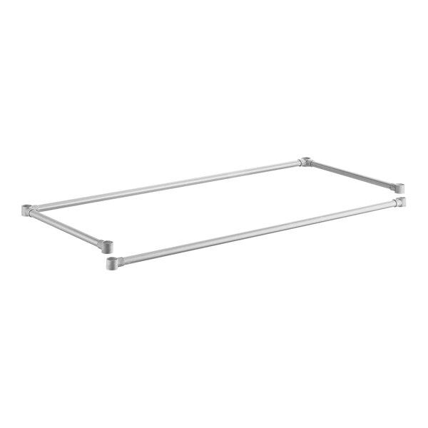 A set of two metal cross braces designed for supporting the sides of a 67-inch sink.