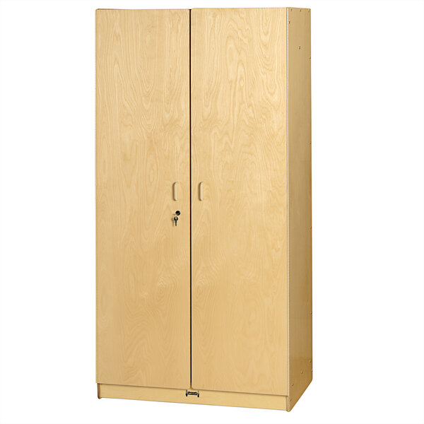 JontiCraft Baltic Birch 5951JC 36" x 24" x 72" Deluxe Locking Wood