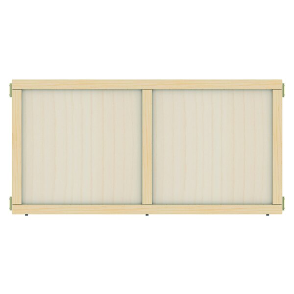 A KYDZ Suite plywood panel with a white wood frame.