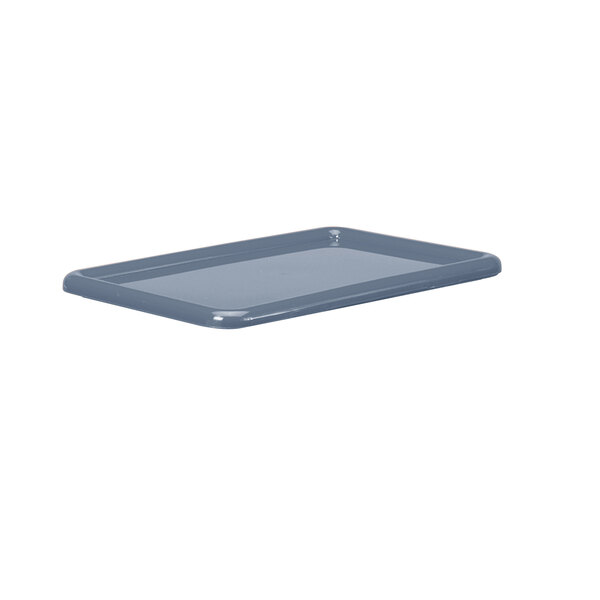A blue rectangular Jonti-Craft paper tray with a gray lid.