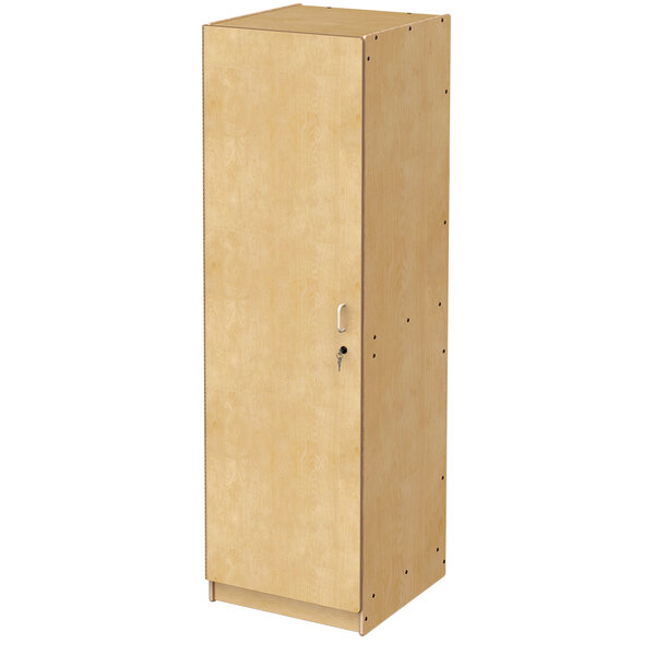 Wood Storage With Locking Doors Two Birds Home