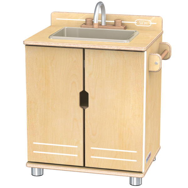 JontiCraft TrueModern 1708JC 22" x 15" x 25" Play Kitchen Sink