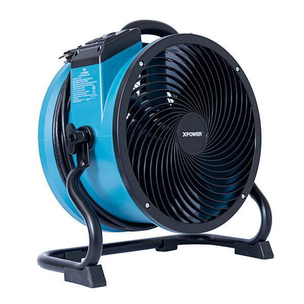 XPOWER X-39AR-Blue Variable Speed Industrial Axial Fan with Sealed