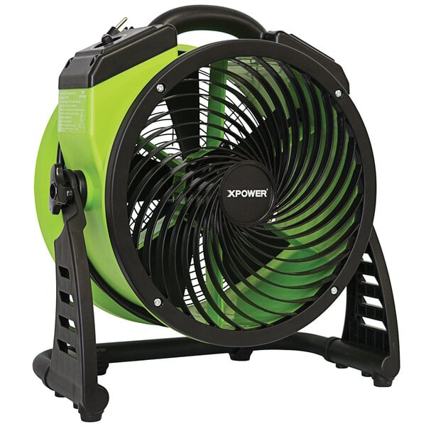 XPOWER FC-200 13" 4-Speed Portable High Velocity Whole Room Air Circulator Utility Fan - 1300 CFM; 115V