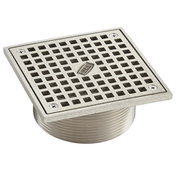 Zurn Elkay ZN4005S 5" Square Type S Polished Nickel Bronze Strainer