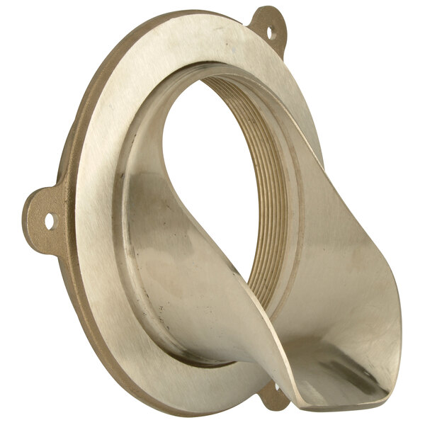 Zurn Elkay ZANB199-4-PVC Nickel Bronze Downspout Nozzle with 4