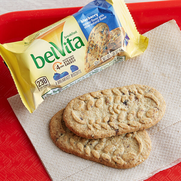Nabisco belVita Blueberry Breakfast Biscuits - Snack Pack (64/Case)