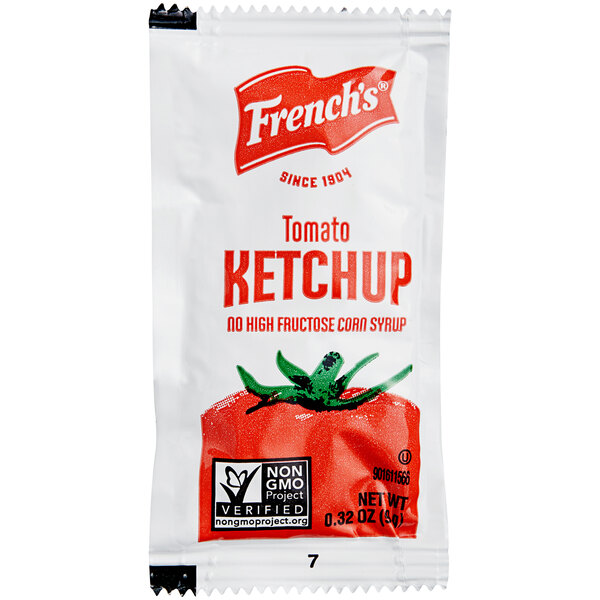French's Ketchup Packets 1000/Case staurantStore
