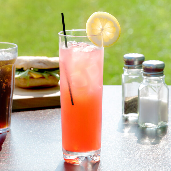 GET SW14441CL Roc N' Roll 12 oz. Customizable SAN Plastic Collins