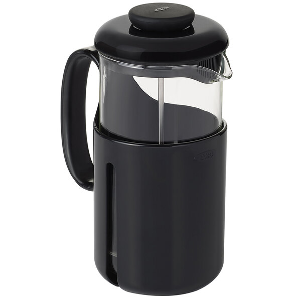 OXO 11181100 Brew Venture 40 oz. / 8 Cup Clear Tritan™ French Coffee Press