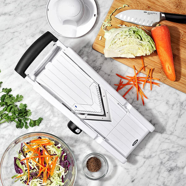 Precision Kitchen Professional V Blade Mandoline Rapid Food Slicer 
