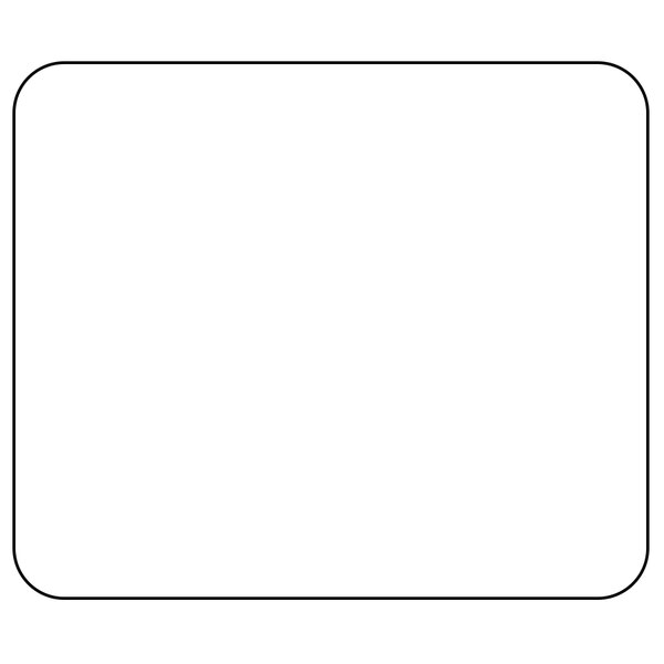 A white rectangle with black lines in the corner.
