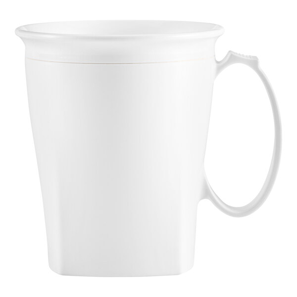 Cambro MDSHM8148 Harbor Collection 8 oz. White Insulated Mug - 48/Case