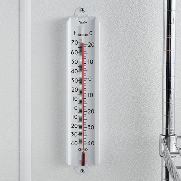 8.875 x 2.25 Wall Thermometer