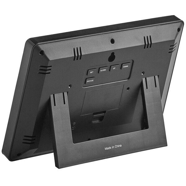 Taylor 5265191 Digital Wall Clock with Thermometer and Calendar