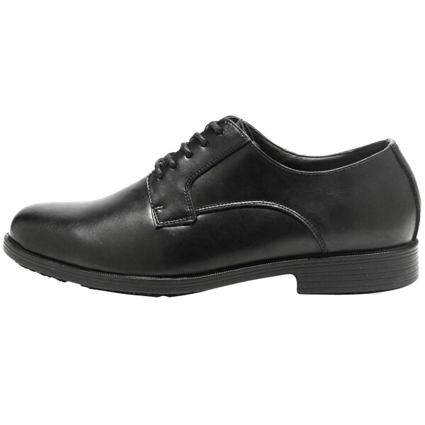Genuine Grip® 9540 Men's Size 9 Wide Width Black Oxford Non Slip Dress Shoe