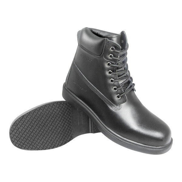 Genuine Grip 7160-7W Work Boot: Size 7, 6" High, Leather, Plain Toe