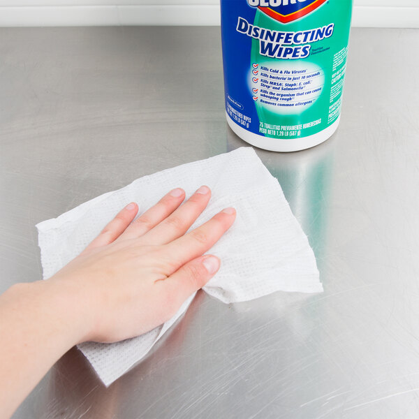 Clorox Disinfectant Cleaner and Deodorizer Wipes 6/Case