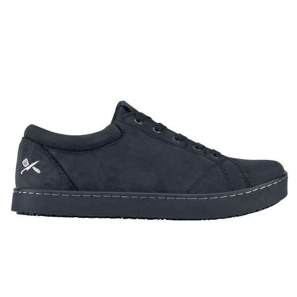 MOZO M39926 Mavi Women's Medium Width Black Waterproof Soft Toe Non-Slip Casual Shoe