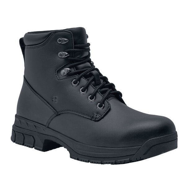 Shoes For Crews 60654 August Women's Medium Width Black WaterResistant
