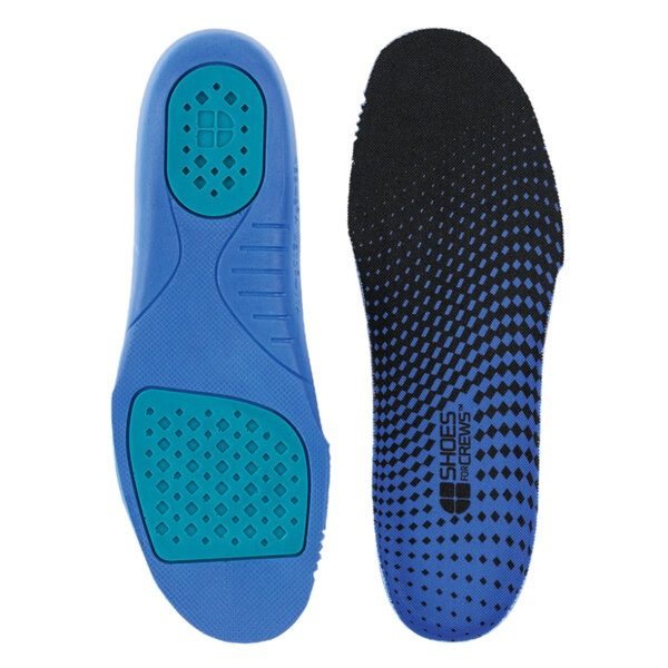 Shoes For Crews N2114 Unisex Medium Width Blue / Black Comfort Insole with Gel
