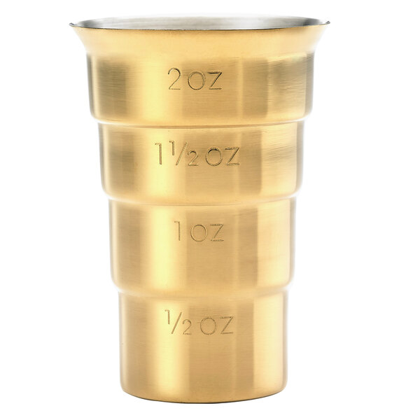 Barfly Gold Plated Jigger - 1.5oz