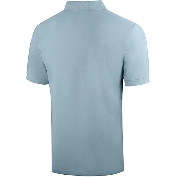Henry Segal Men's Customizable Light Blue Short Sleeve Polo Shirt with ...
