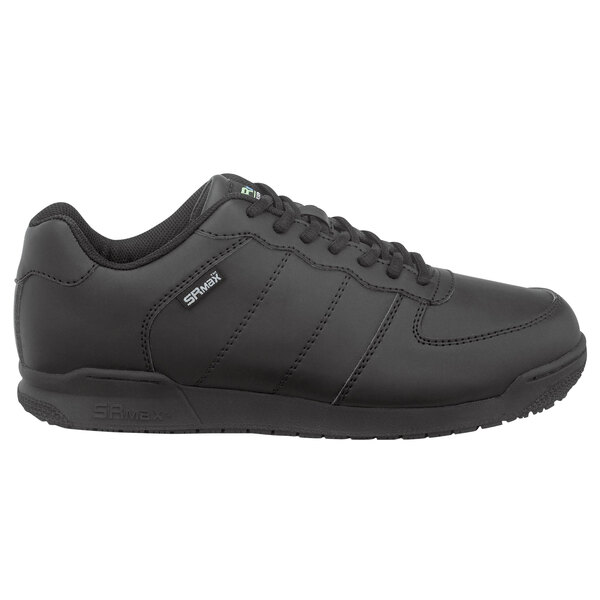 A black SR Max women's athletic shoe with white text on the side.