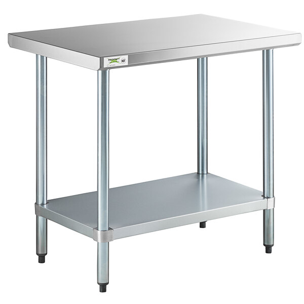 24" x 36" Commercial Stainless Steel Food Prep Work Table Kitchen Restaurant NSF 