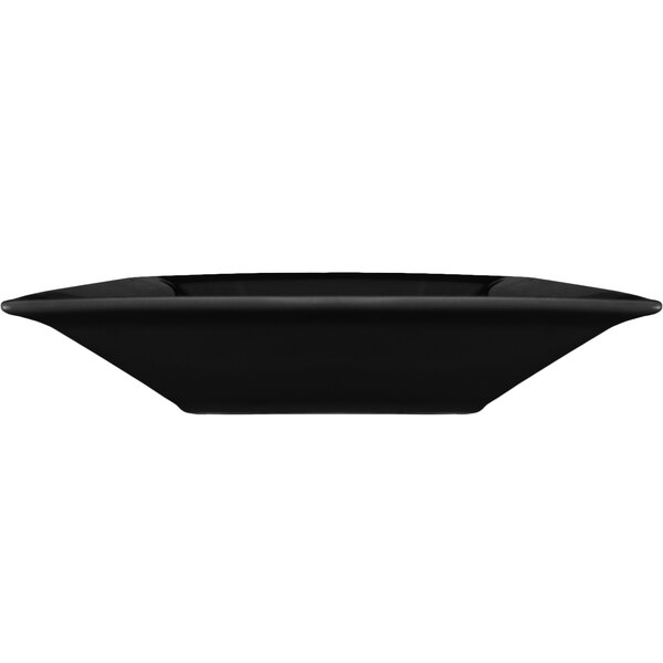 An International Tableware black square porcelain bowl.
