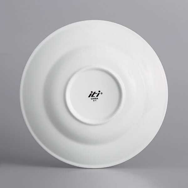 International Tableware BL1200 Bristol 18 oz. Round Bright White Wide