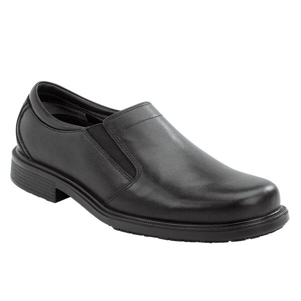 Rockport Works SRK6595 Ontario Men's Size 9 Wide Width Black Soft Toe NonSlip Dress Shoe
