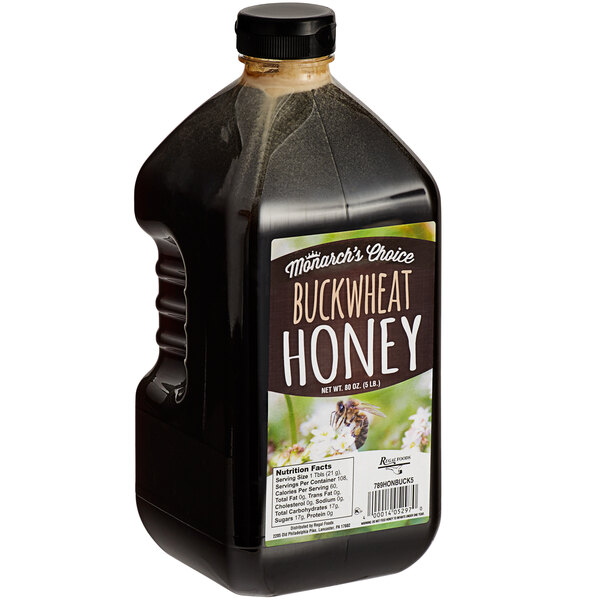 Monarch's Choice Buckwheat Honey 5 lb. Container