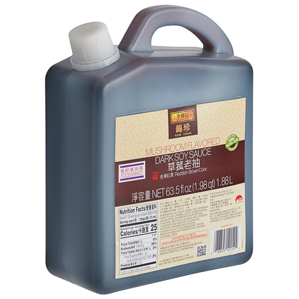 Lee Kum Kee Kum Chun Mushroom Flavored Dark Soy Sauce (1.88 Liter)