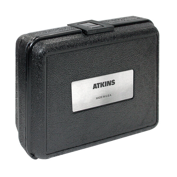 A black plastic Cooper-Atkins case with a silver logo.