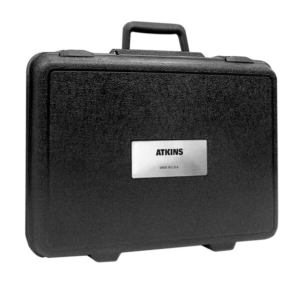 A black hard carry case with a silver Cooper-Atkins logo.