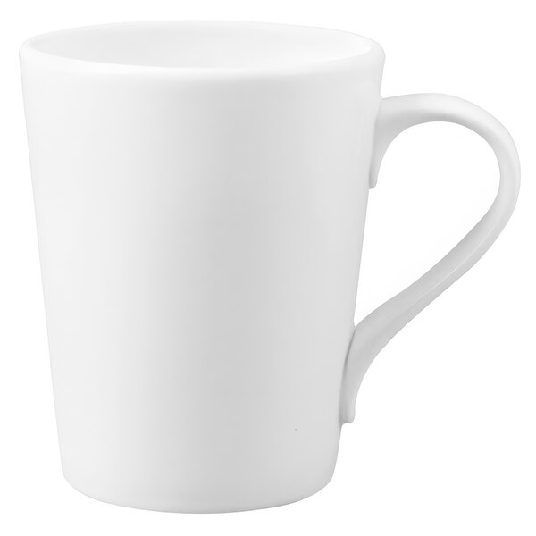 Chef & Sommelier Eternity Plus 12 oz. Warm White China Kone Mug by