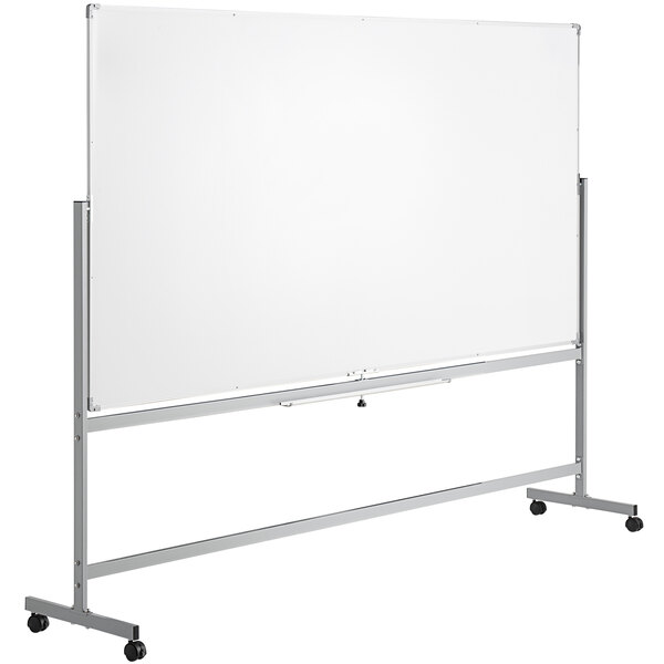 Rolling Magnetic Whiteboard 48 X 36 - Large Portable Dry Erase Board with  Stand