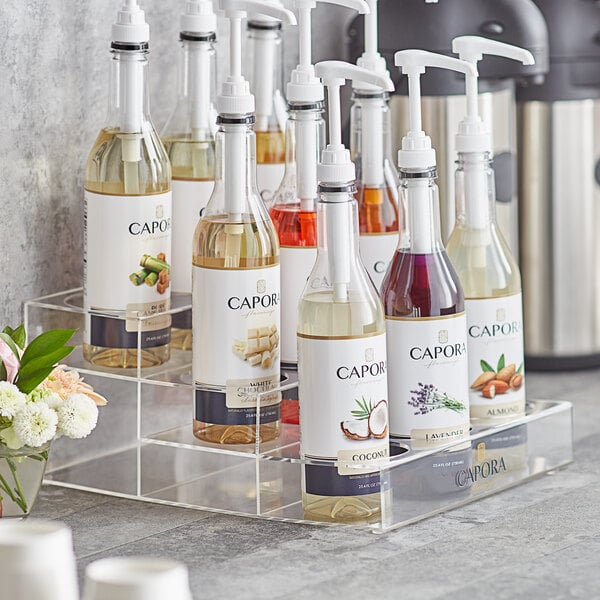 Capora 3 Tier Syrup Bottle Organizer