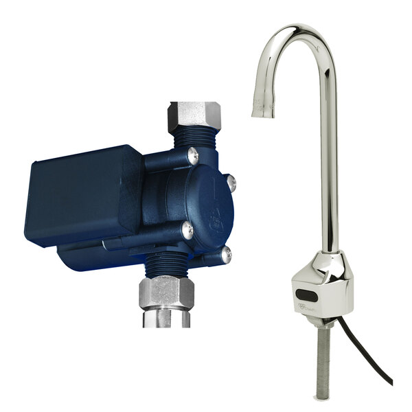 T&S EC-3100-HG ChekPoint Deck Mounted Hands-Free Sensor Automatic Faucet with Hydro-Generator